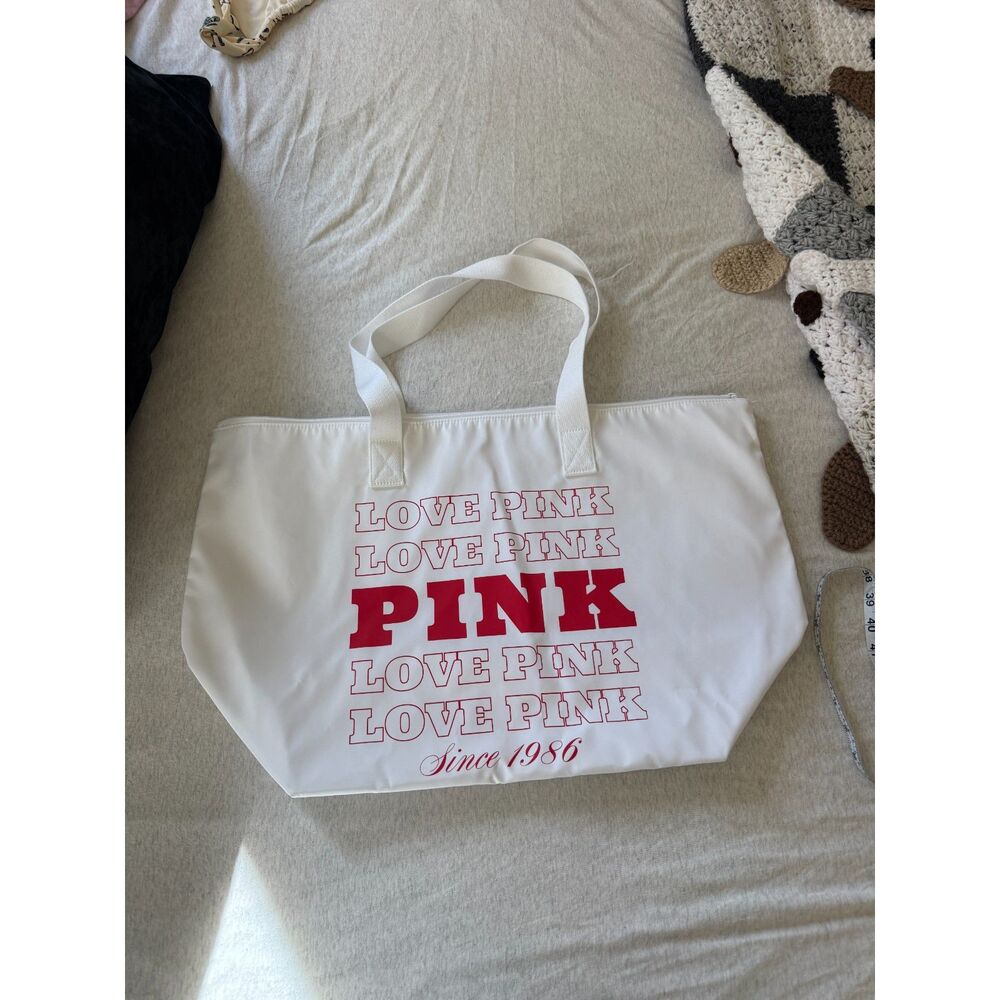 Victoria’s Secret PINK Love Pink Large Tote Bag